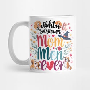 Best Golden Retriever Mom Ever Funny Dog Lover Gifts Women Mug